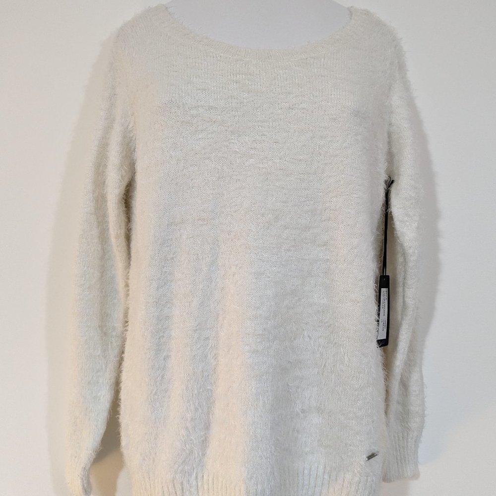 NWT Cream Carreli Jeans Eyelash Long Sweater Size: L
